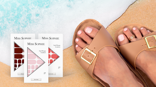 Brand new: Nail Wraps for Pedicure
