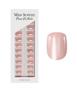Ballet Pink Press On Nails Extra Short Square