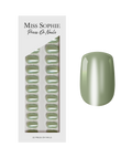 Matcha Chic Press On Nails Short Square