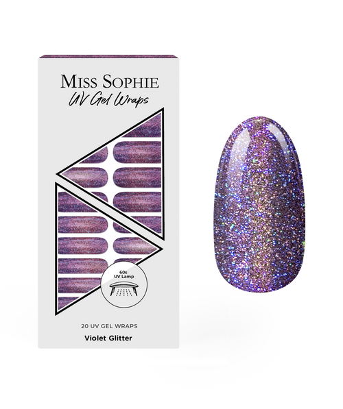 Violet Glitter UV