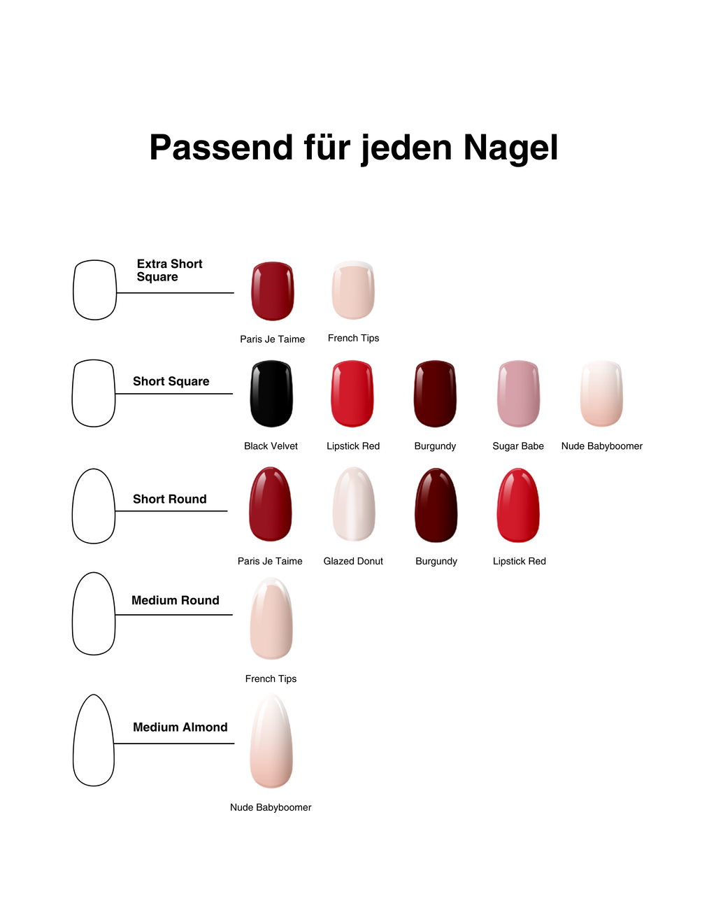 Starter Set Press On Nails