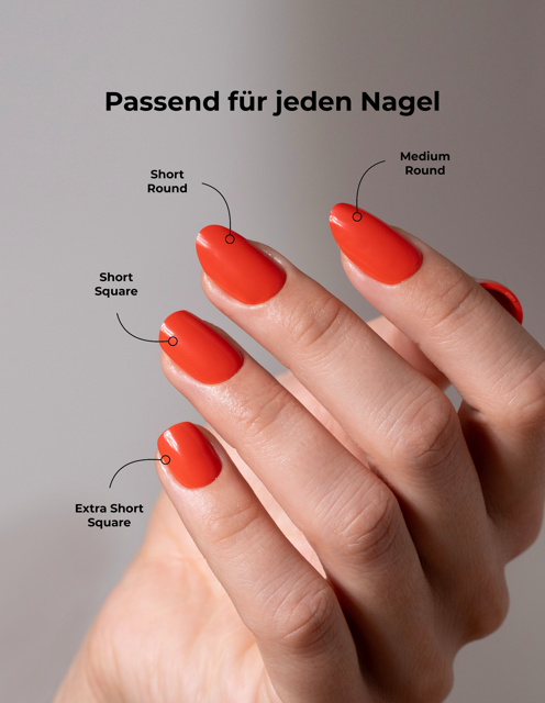Make Me Blush Press On Nails Short Square