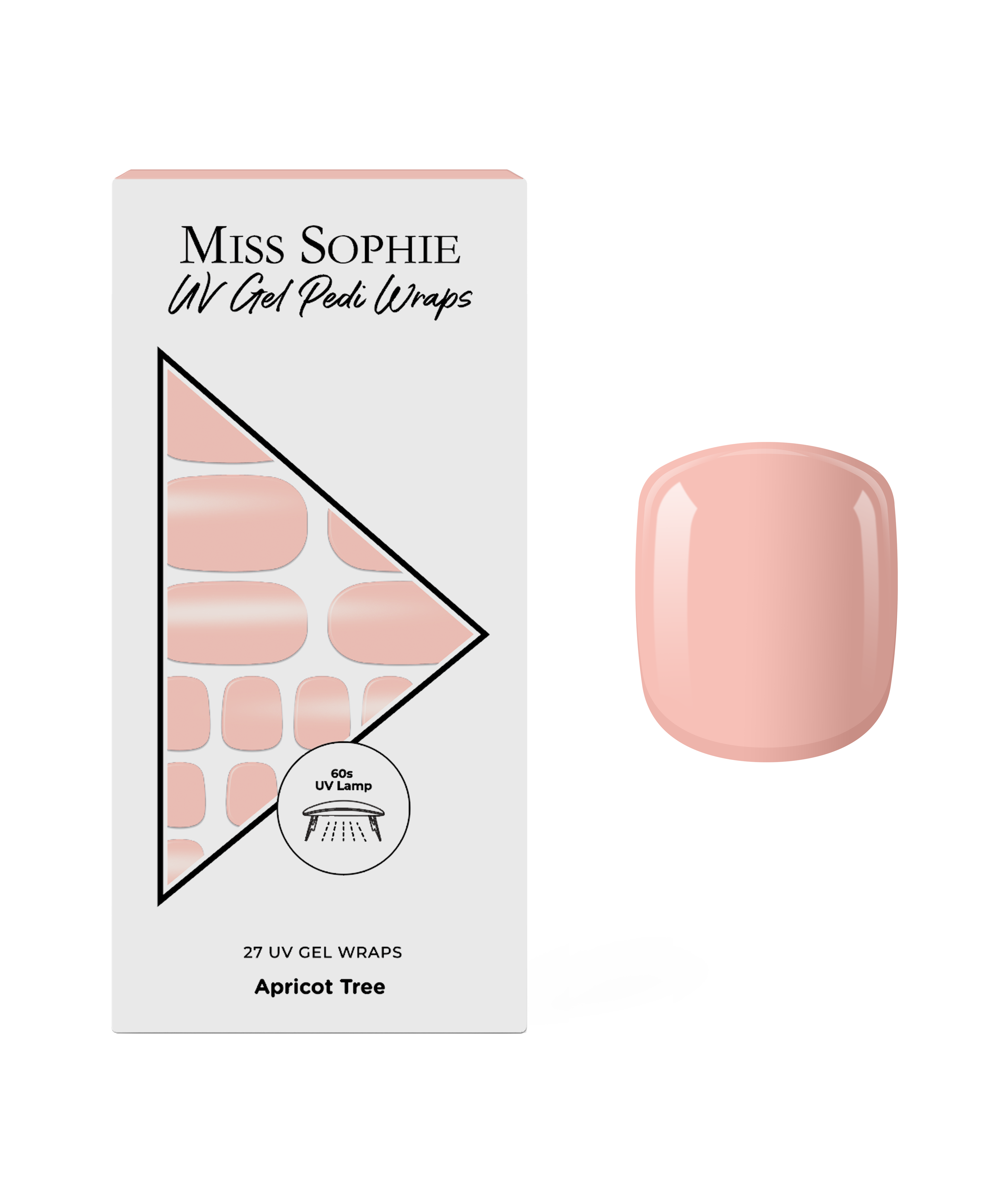 Apricot Tree UV Pedicure