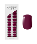 Berry Press On Nails Short Square