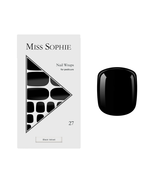 Black Velvet Pedicure