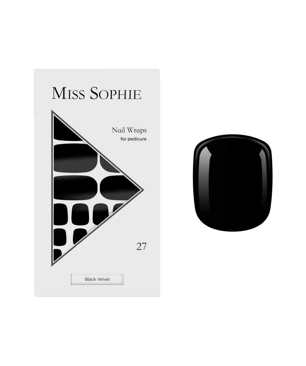 Black Velvet Pedicure