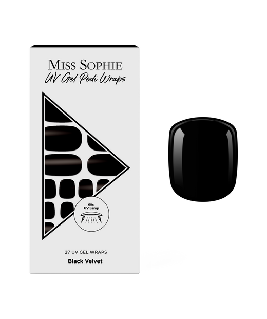 Black Velvet UV Pedicure