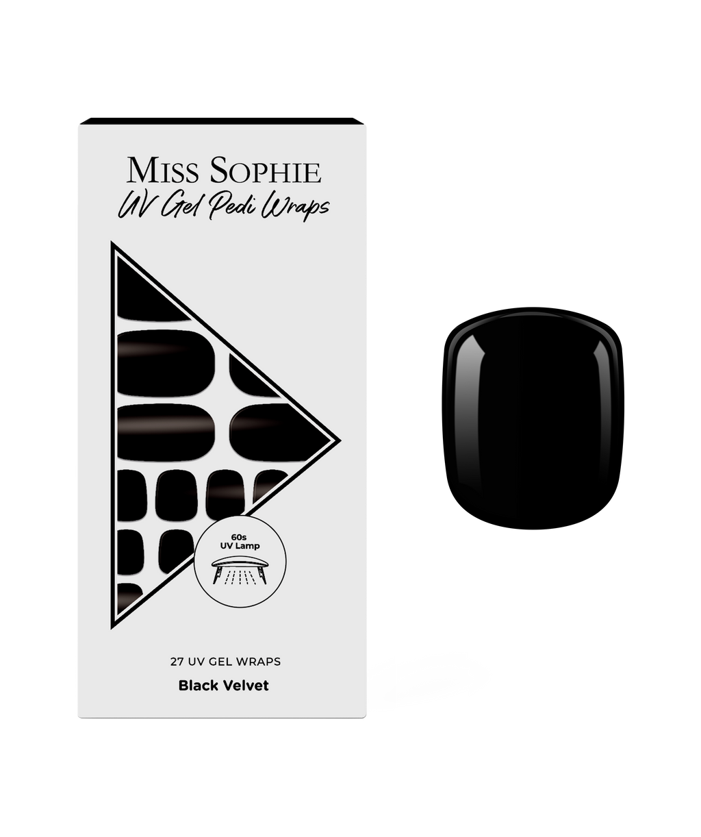 Black Velvet UV Pedicure