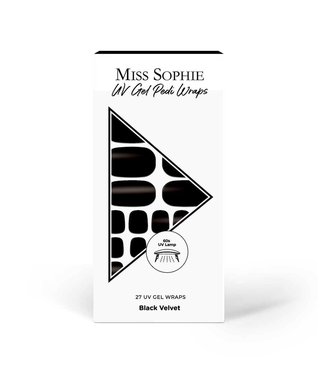 Black Velvet UV Pedicure