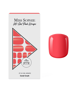 Coral Crush UV Pedicure