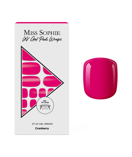 Cranberry UV Pedicure