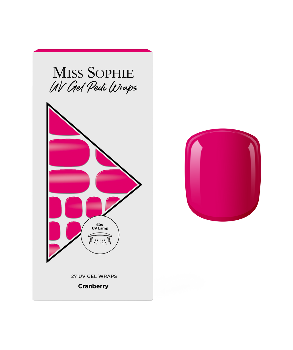 Cranberry UV Pedicure