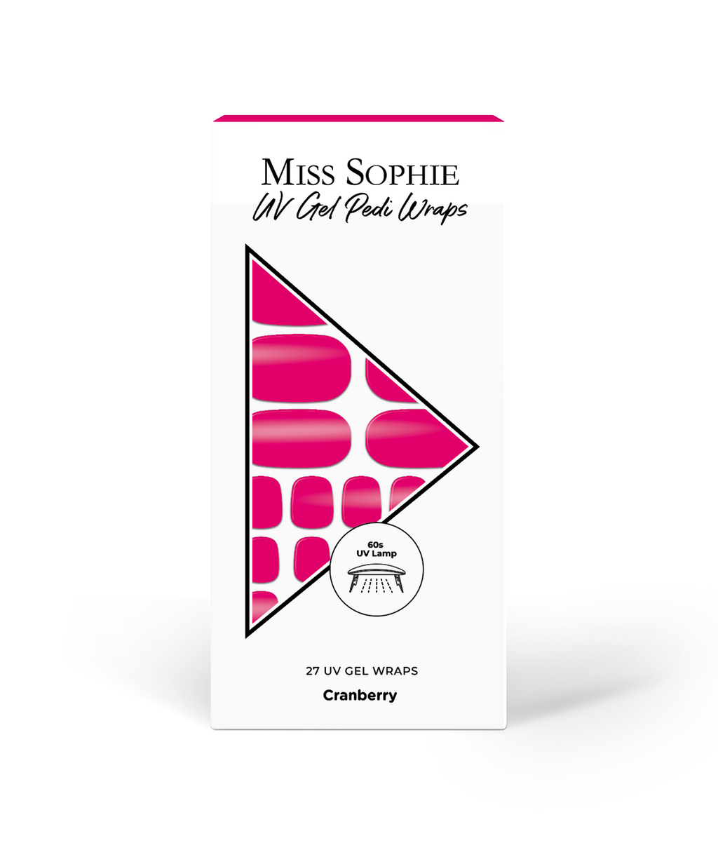 Cranberry UV Pedicure