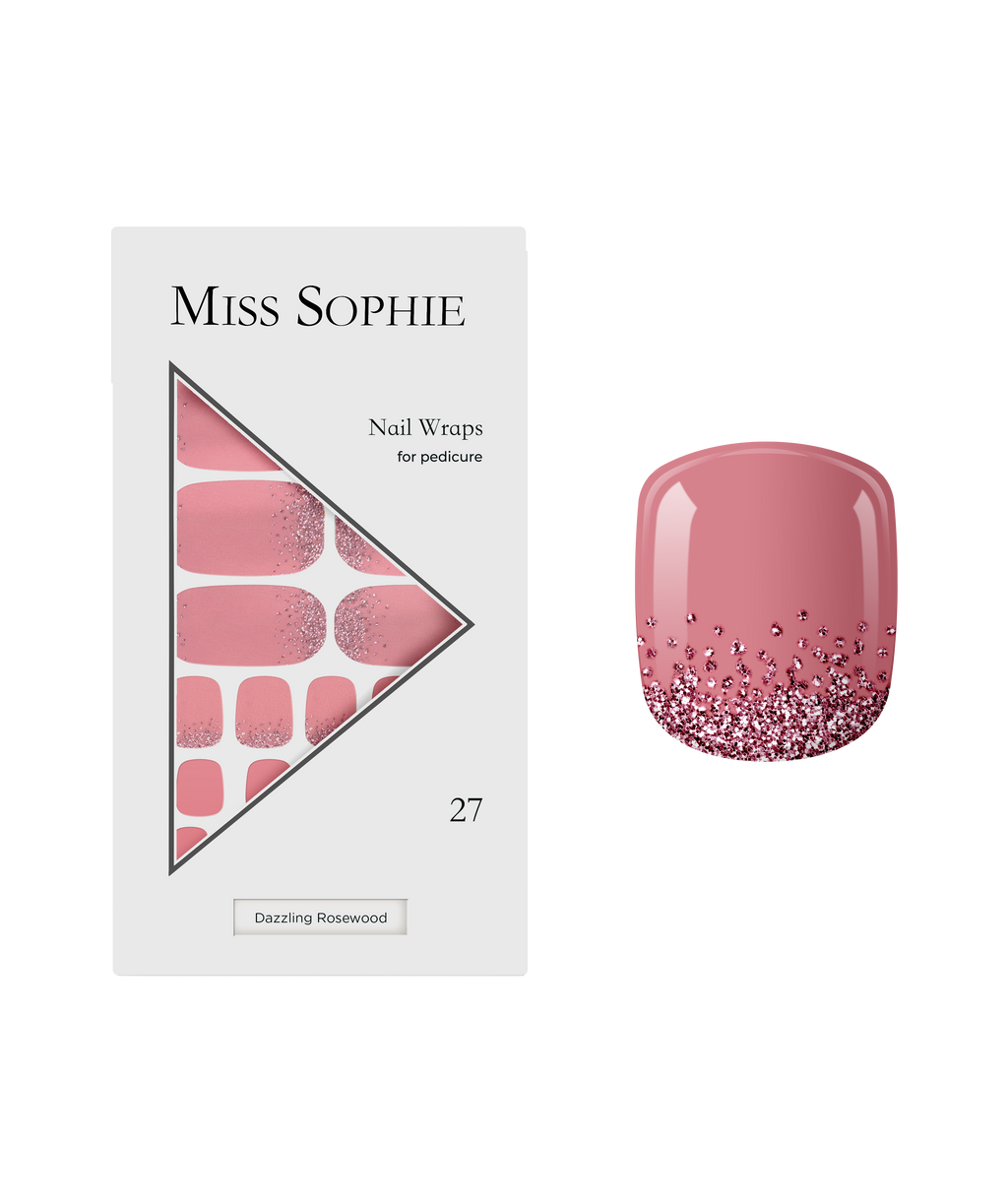 Dazzling Rosewood Pedicure