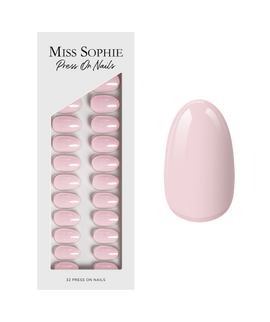 Ever Nude Press On Nails Short Round