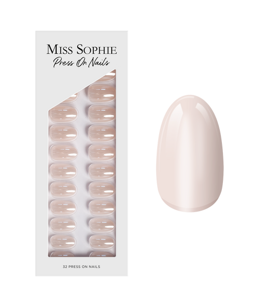 Glazed Donut Press On Nails Short Round