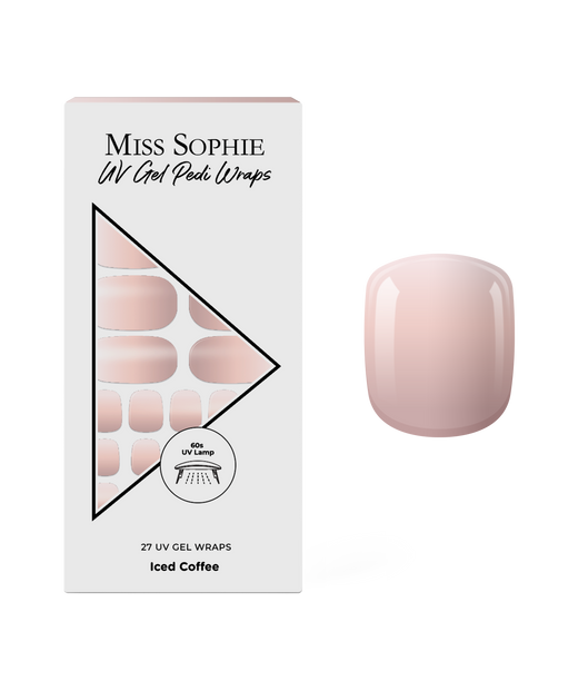 Iced Coffee UV Pedicure