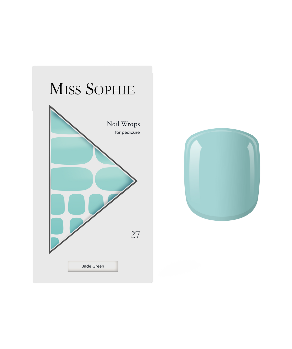 Jade Green Pedicure