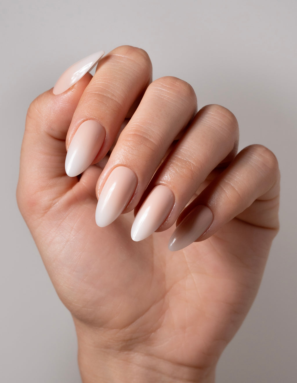 Nude Babyboomer Press On Nails Medium Almond