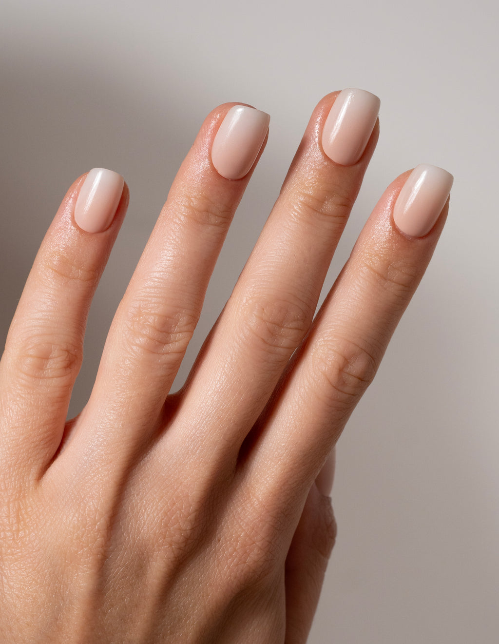 Press On Nails Starter Set inkl. Nude Babyboomer Press On Nails Short Square