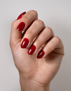 Paris Je T'aime Press On Nails Short Round