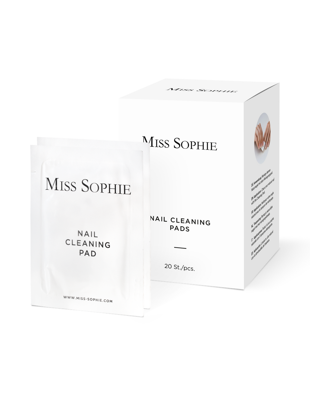 20er Nail Cleaning Pad Set