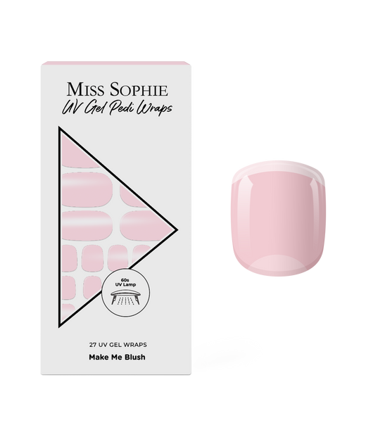 Make Me Blush UV Pedicure