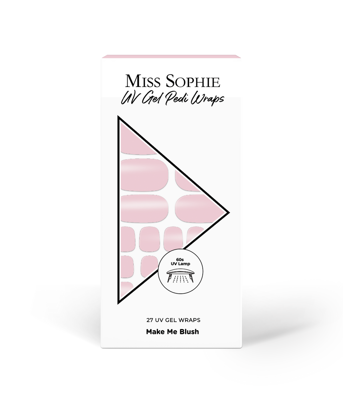 Make Me Blush UV Pedicure