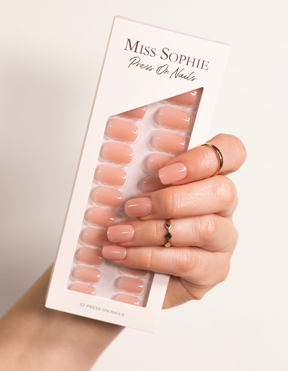 Make Me Blush Press On Nails Short Square