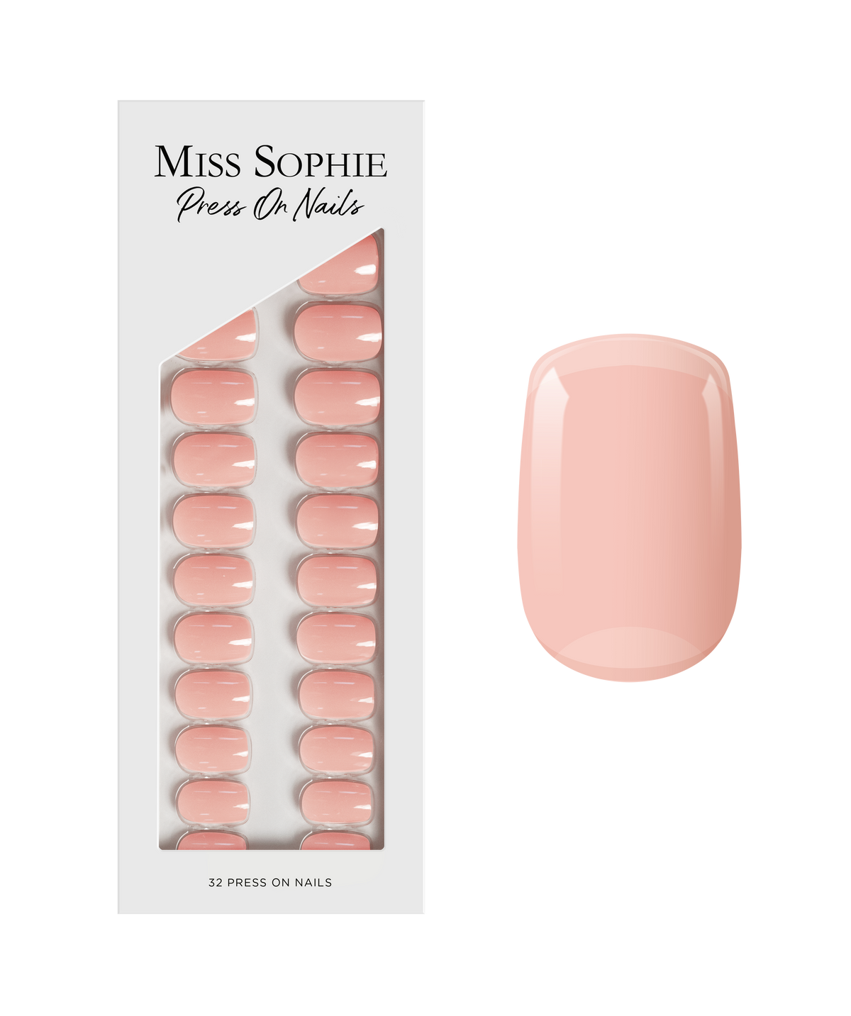 Make Me Blush Press On Nails Short Square