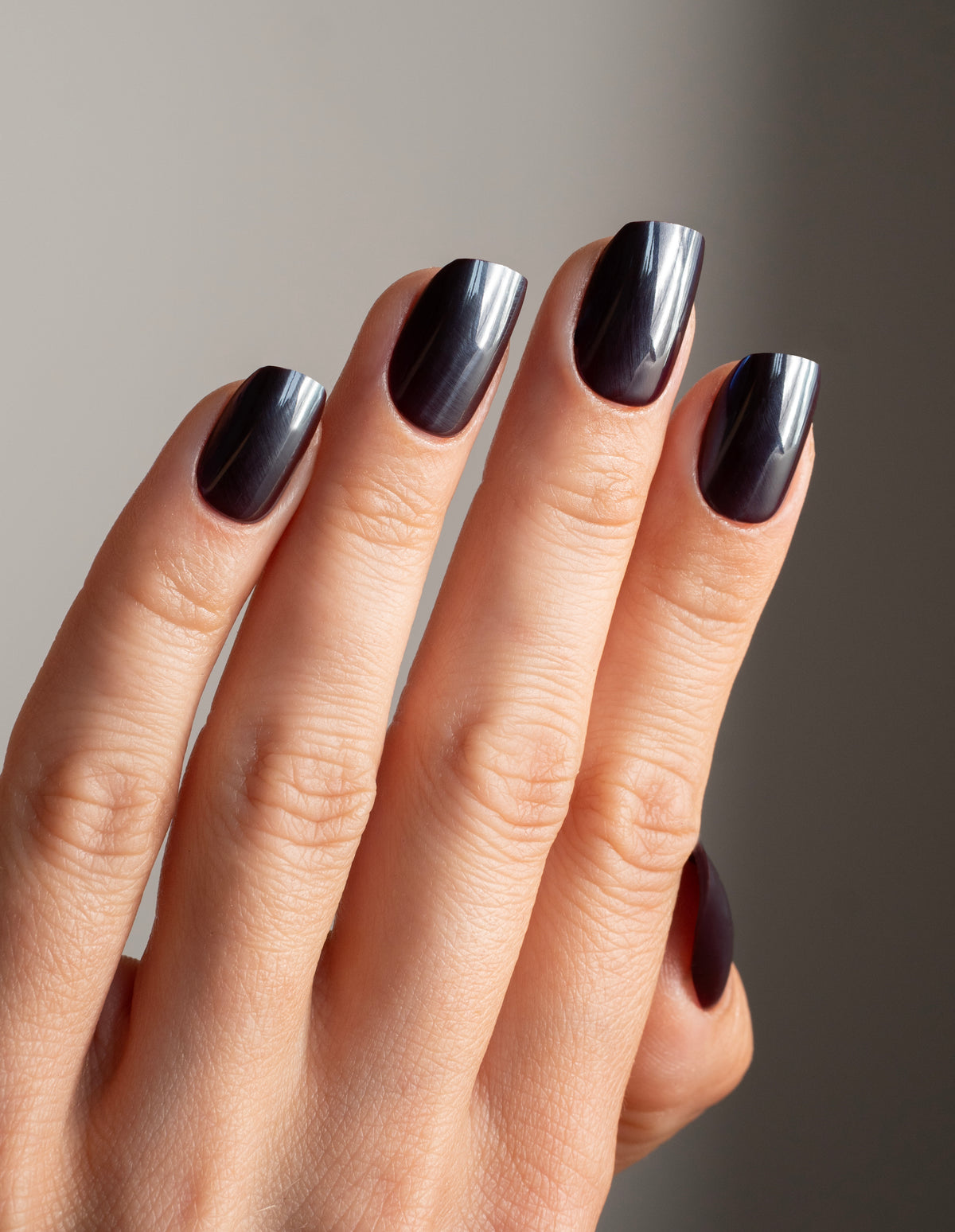 Mirror, Mirror Press On Nails Short Square