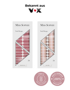 2er Nail Wrap Set / Rosewood Love & Iced Coffee