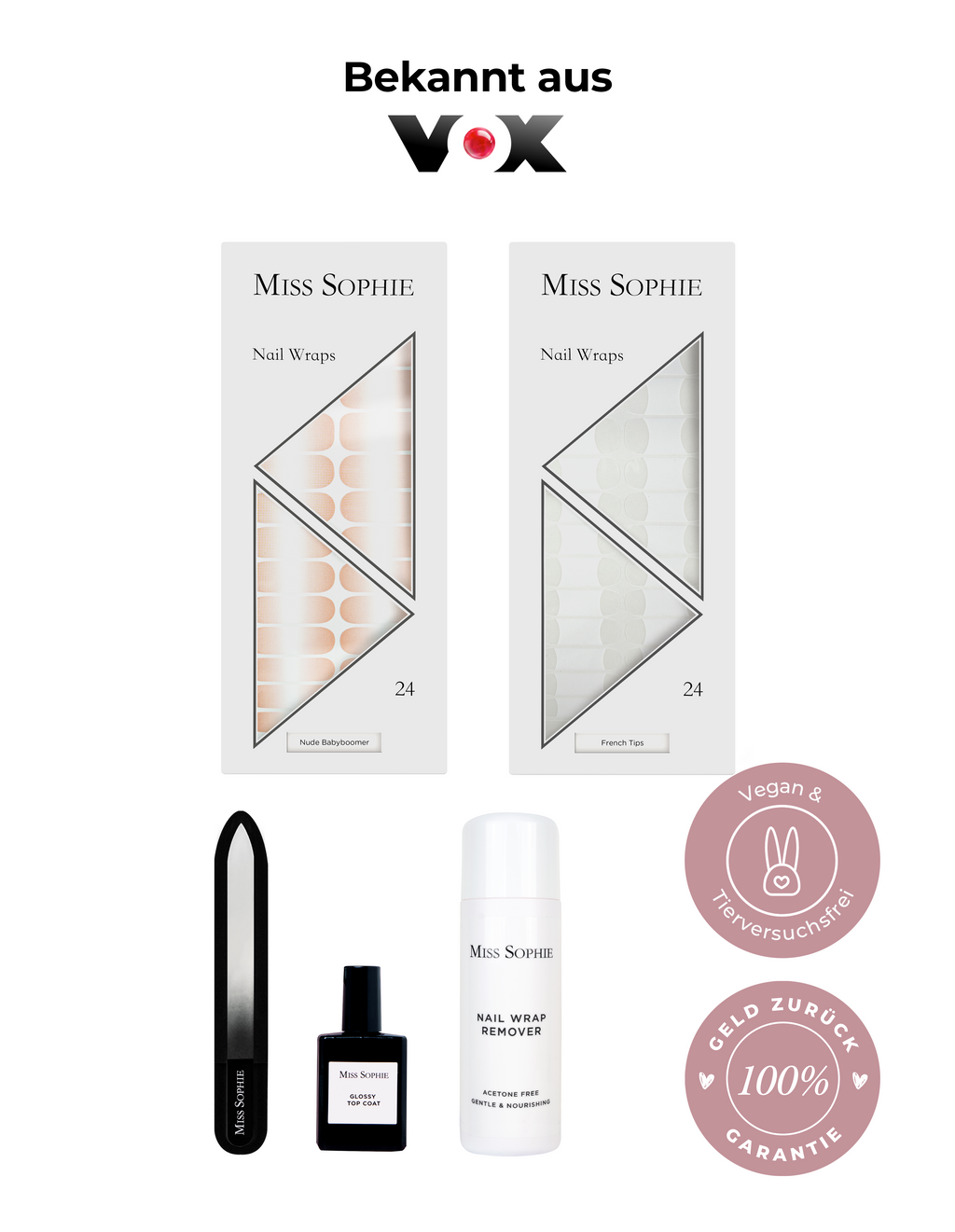 Starter Set (Nude Babyboomer & French Tips)