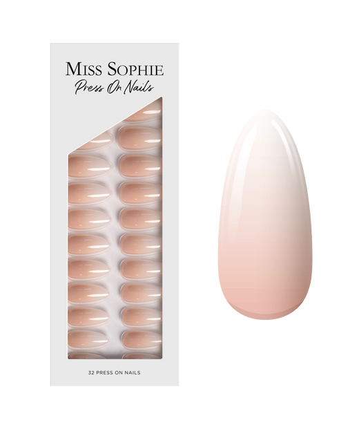 Nude Babyboomer Press On Nails Medium Almond