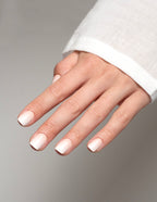 Nude Babyboomer Press On Nails Short Square