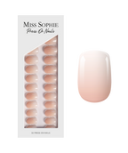 Nude Babyboomer Press On Nails Short Square