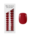 Paris Je T'aime Press On Nails Extra Short Square