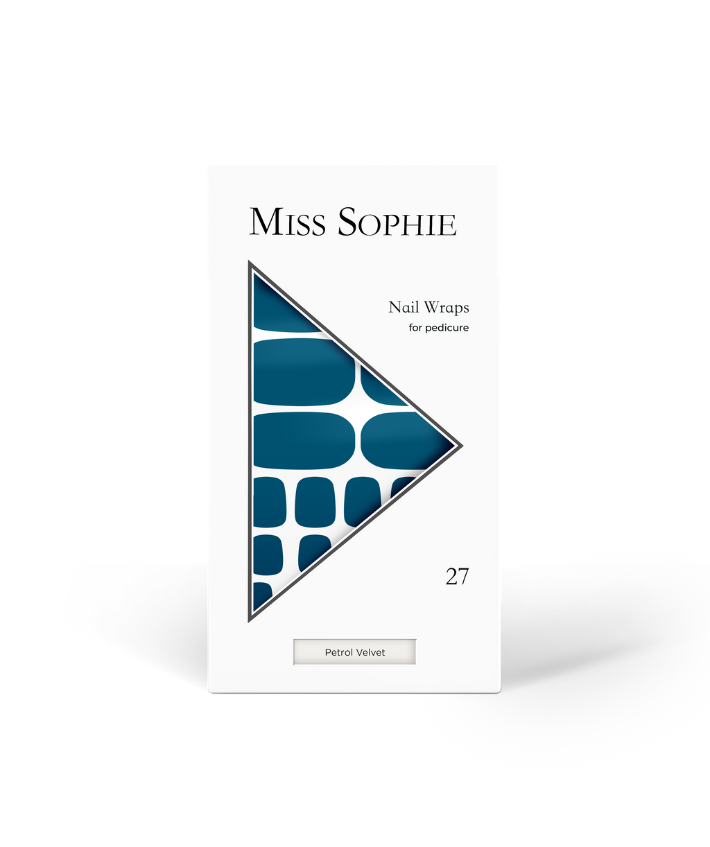 Petrol Velvet Pedicure