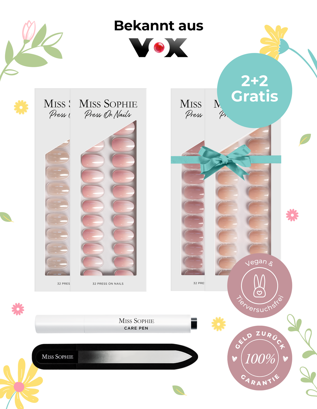 Spring Starter Set Press On Nails