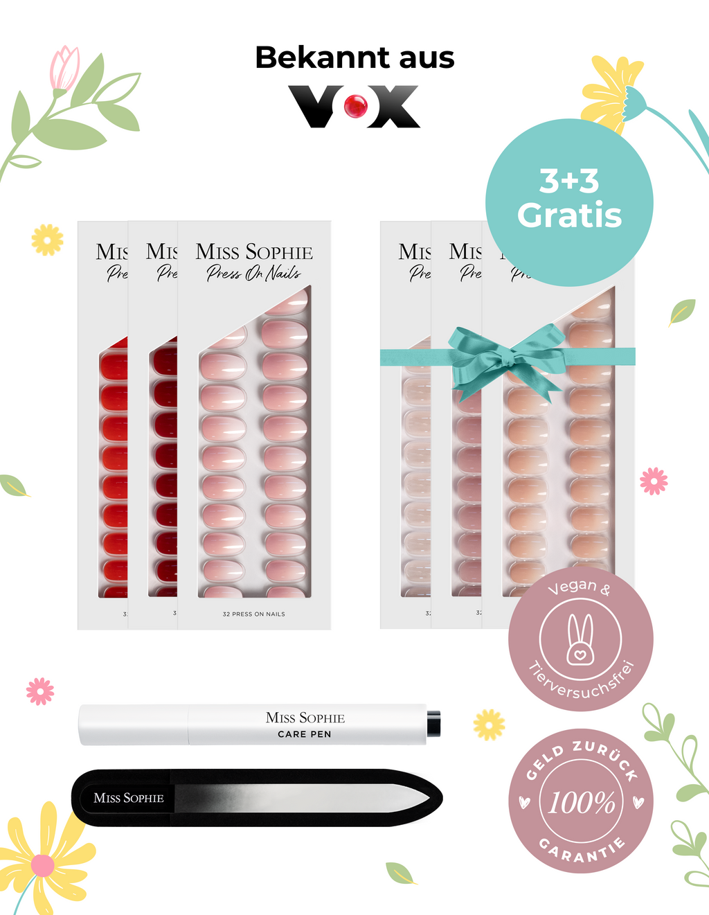 Spring Starter Set Press On Nails