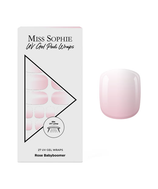 Rose Babyboomer UV Pedicure