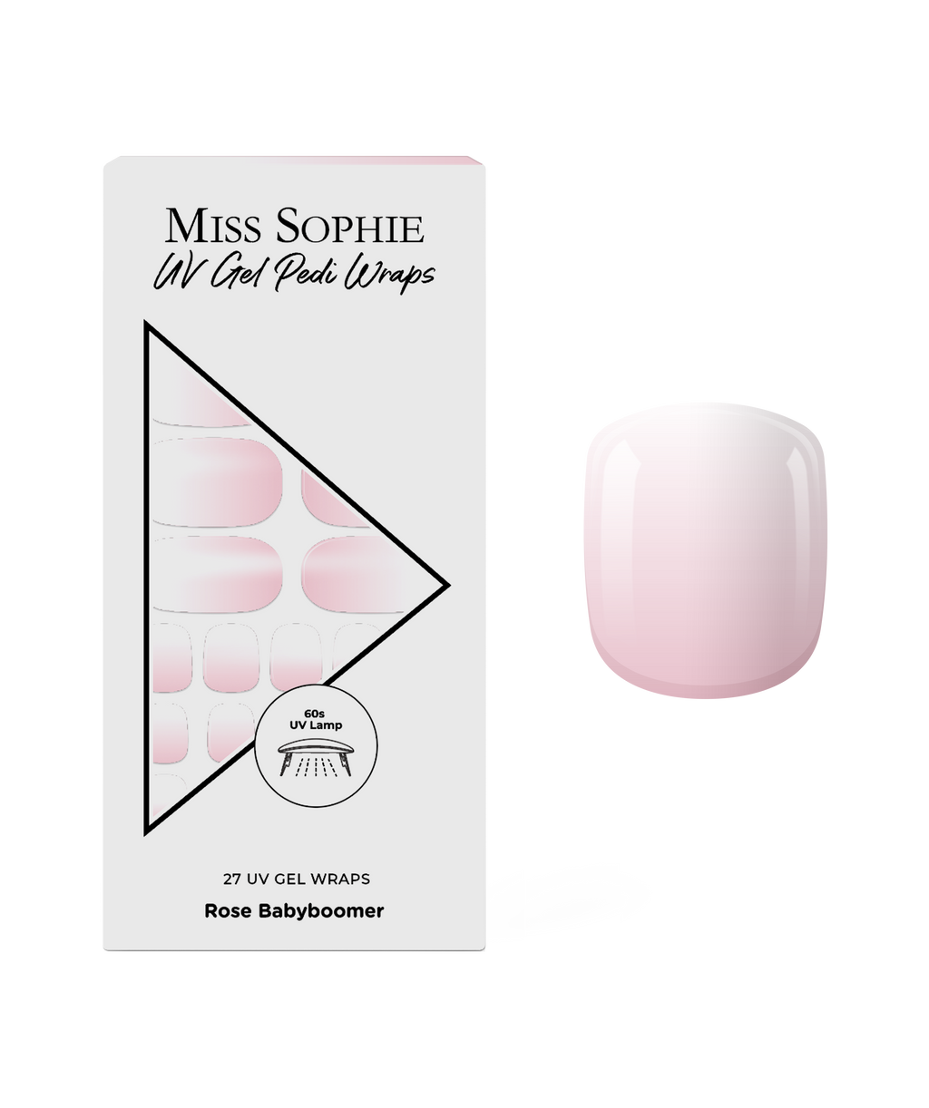 Rose Babyboomer UV Pedicure