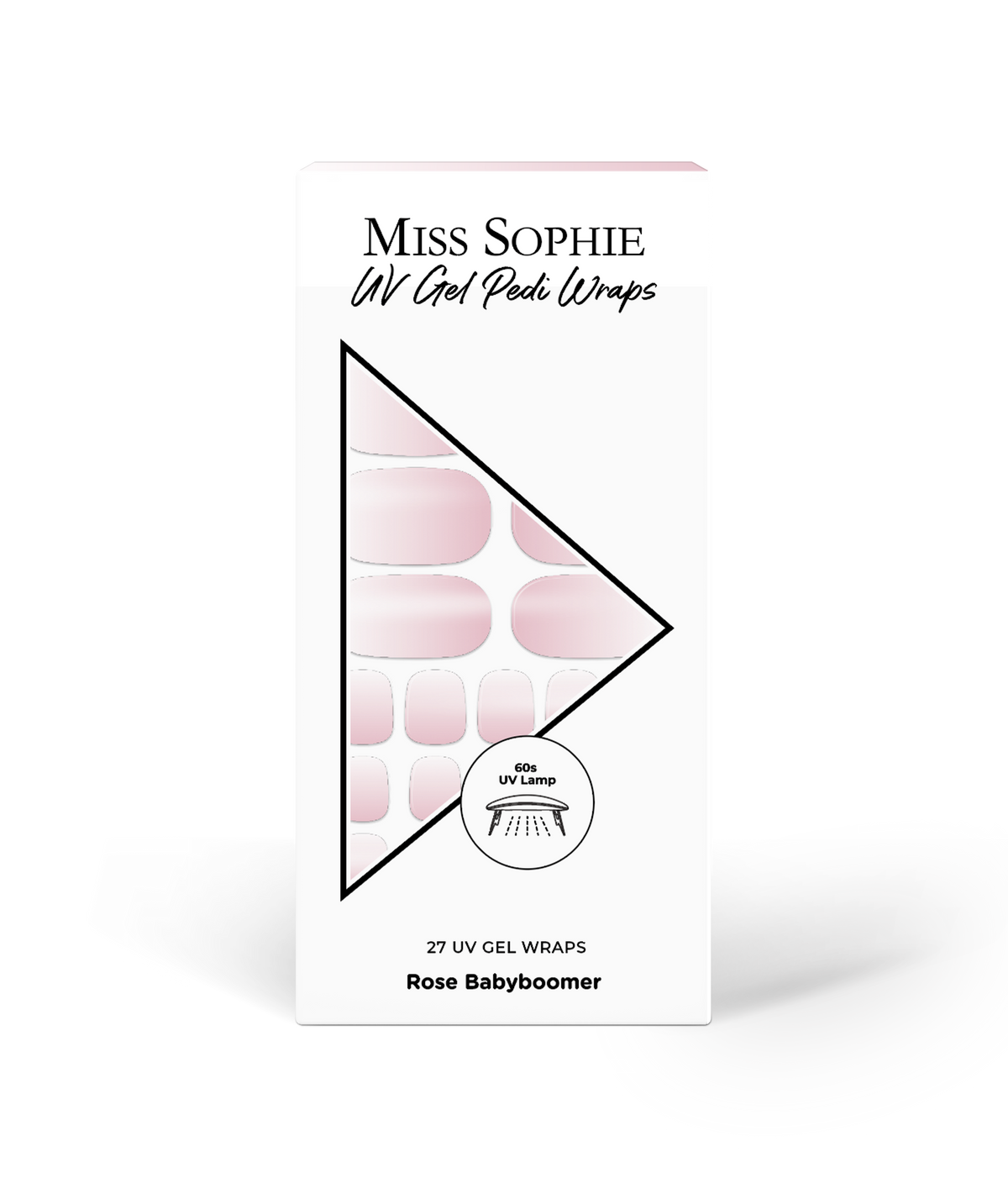 Rose Babyboomer UV Pedicure