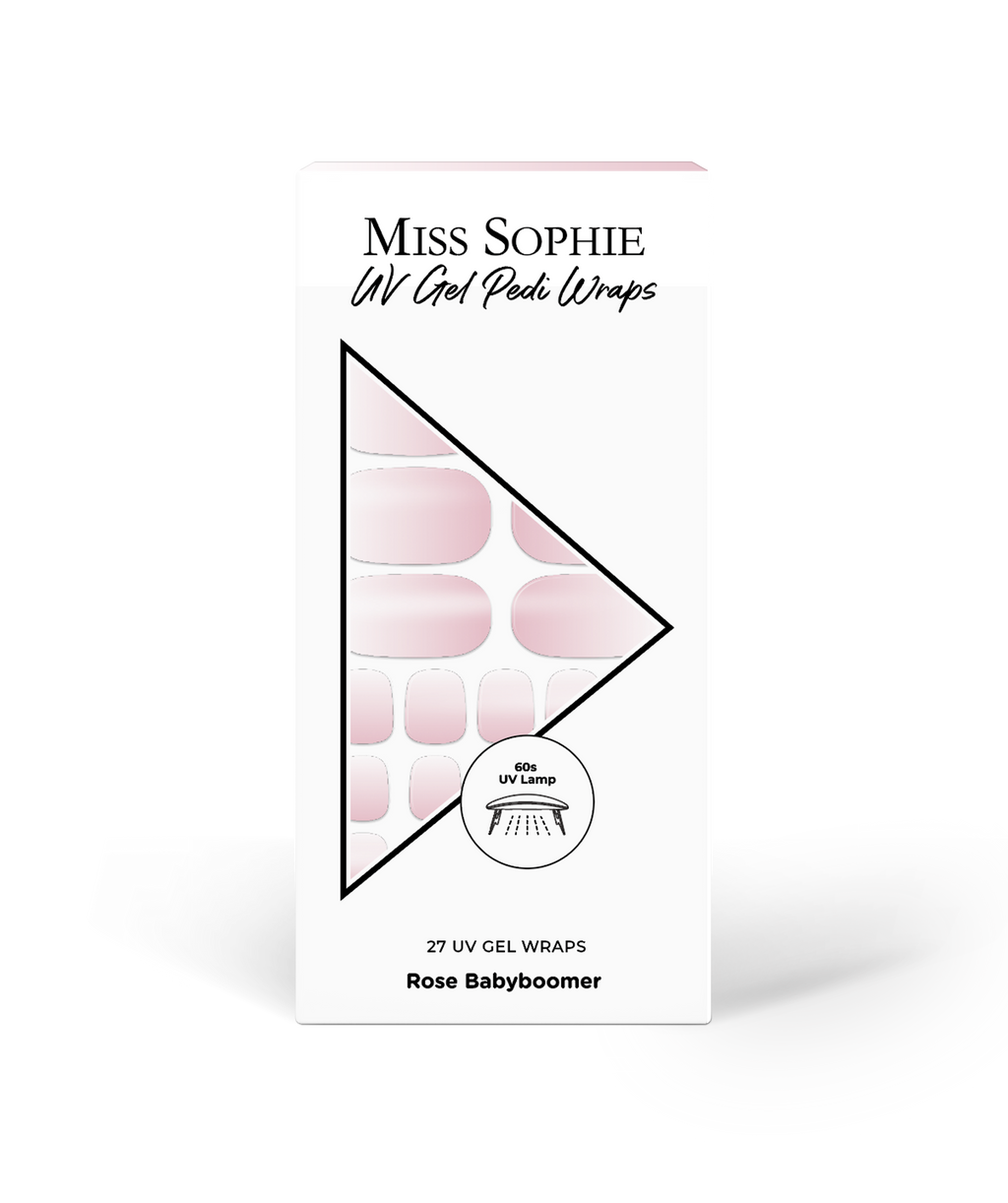 Rose Babyboomer UV Pedicure
