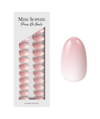 Rose Babyboomer Press On Nails Short Round