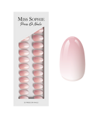 Rose Babyboomer Press On Nails Short Round