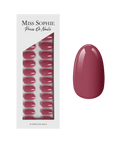 Rosewood Love Press On Nails Short Round