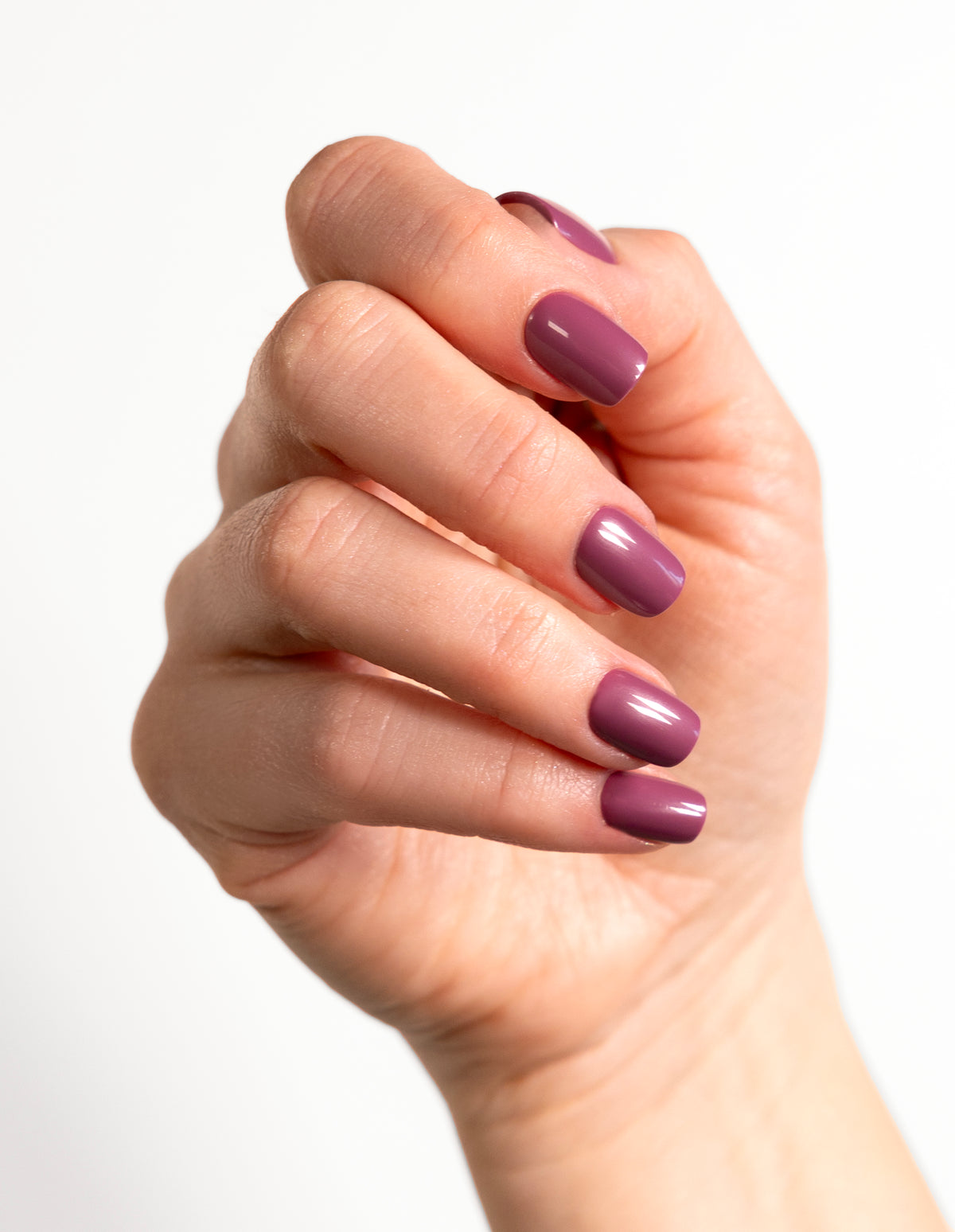 Rosewood Love Press On Nails Short Square
