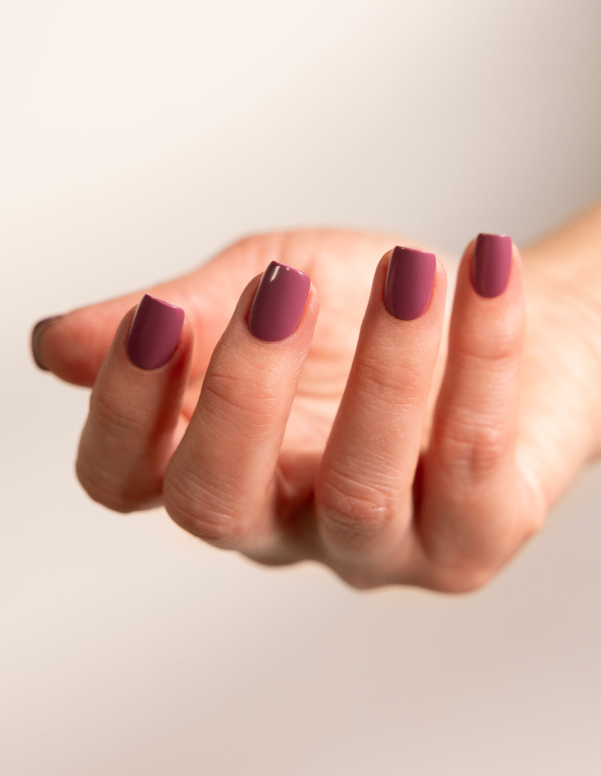 Rosewood Love Press On Nails Short Square