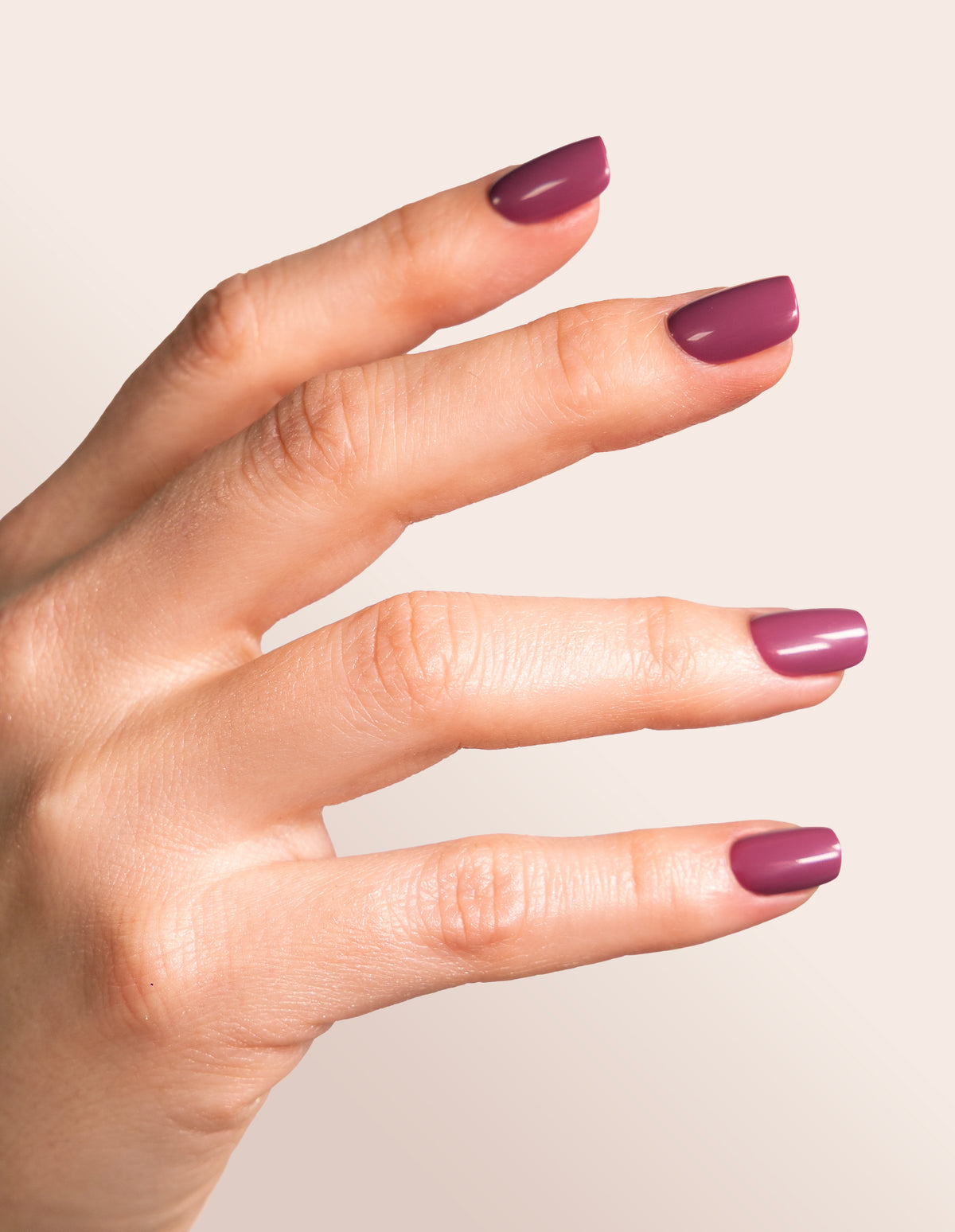 Rosewood Love Press On Nails Short Square